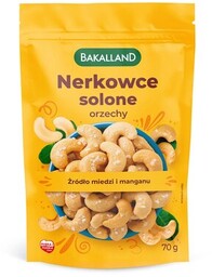 BAKALLAND Nerkowce solone (70 g)