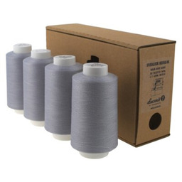 ŁUCZNIK Zestaw nici Regular 04.069 Szary (4 sztuki)