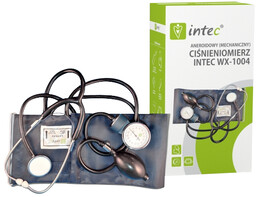 Intec Ciśnieniomierz Mechaniczny Aneroidowy WX 1004 + stetoskop