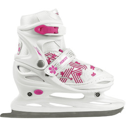 Roces, Łyżwy Dziewczęce, Jokey Ice 3.0, Biało-Różowe, 450708,
