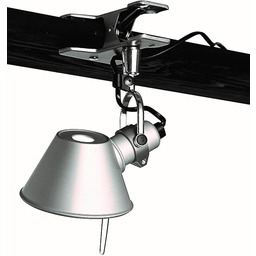 Artemide Tolomeo Micro Pinza Lampa z Zaciskiem, Srebrny,