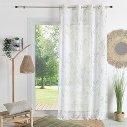 HomeMaison.com Zasłona cynowa - Zasłona z nadrukiem -