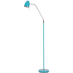Lumes Turkusowa lampa stojąca młodzieżowa - 6X S883