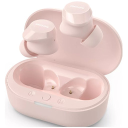 Słuchawki bezprzewodowe dokanałowe True Wireless różowe Philips TAT1209PK