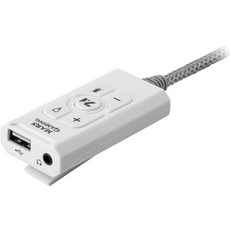 Mars Gaming MSC2W biała, zewnętrzna karta dźwiękowa, USB