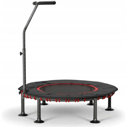 Trampolina fitness, LIFERUN Ø102 cm, składana, z uchwytem,