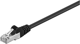 Goobay 68663 kabel krosowy CAT 5e, F/UTP, czarny,