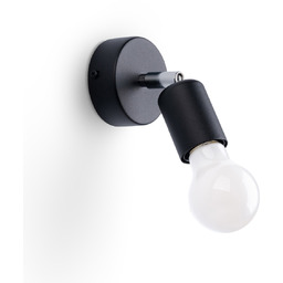 Fornes 1 czarny - Sollux Lighting - lampa