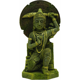 Palisander Budda Warrior ozdoba do akwarium, duża