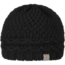 Czapka Beanie z Podszewką Pinea by Lierys, czarny,
