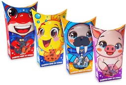 Marioinex Mini Waffle Pocket Pets 4-pak krab, mors,