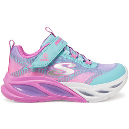 Sneakersy Skechers S Lights 303712L/TQMT Różowy
