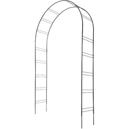 Pergola ogrodowa na kwiaty 255 cm , czarny