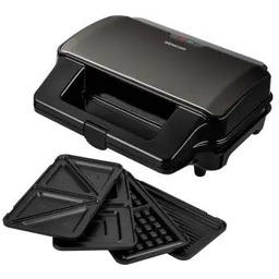 Sencor SSM 9978BK 3w1 Trójkąty Gofry Panini Kwadraty