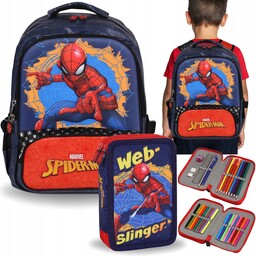 SpiderMan Wyprawka Szkolna do 1 klasy dla chłopca,