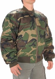 Mil-Tec US MA1 kurtka lotnicza woodland XL