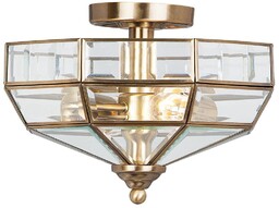 Elstead Lighting Plafon Old Park OLD-PARK-AB klasyczna oprawa