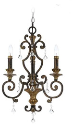 Lampa kryształowa wisząca MARQUETTE QZ/MARQUETTE3 Elstead