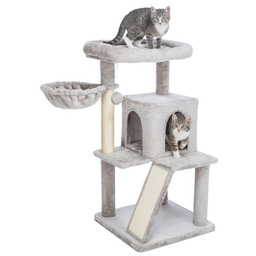 Trixie Drapak dla Kota Junior Pepito Szary 48x48x98cm