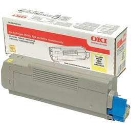 Toner Oki 46490401 żółty (yellow) C532/C542/MC563/MC573 Oryginał