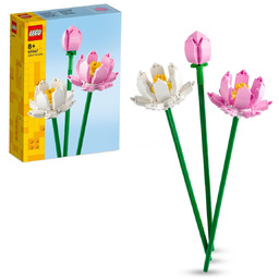 LEGO Botanicals, klocki, Kwiaty lotosu, 40647