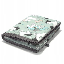 La Millou Ciepły Kocyk Minky- M Unicorn Rainbow