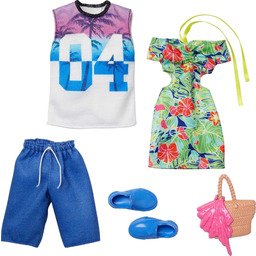 Barbie i Ken Tropical Fashion Pack - HBV72