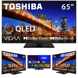 Telewizor Qled 65" Toshiba 65QV3F63DA Smart Tv 4K