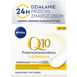 NIVEA_Q10 Przeciwzmarszczkowy nawilżający krem na dzień SPF30 50