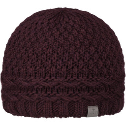 Czapka Beanie z Podszewką Pinea by Lierys, bordowy,