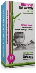 Noble Health BIOTYNA NA WŁOSY + KRZEM -