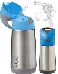 B.box Bidon Termiczny Butelka Termiczna Ze Z Słomką