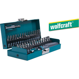 Wkrętak z wymiennymi końcówkami Wolfcraft 1388000 - 30szt.