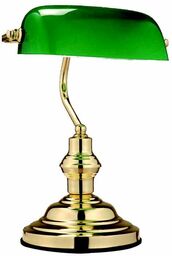 LAMPA stołowa ANTIQUE 2491 Globo metalowa OPRAWA stojąca