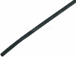 Rurka termokurczliwa 3,2mm 2:1 1m czarna