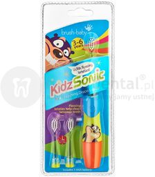 BRUSH-BABY KidzSonic 3-6 szczoteczka soniczna dla dzieci