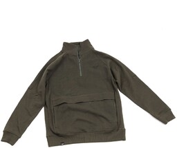 bluza REELL - Track Half Zip Crewneck Dark