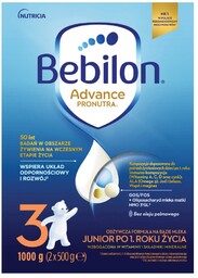 Bebilon Advance 3 Junior Formuła na bazie mleka