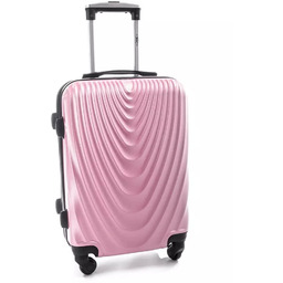 Duża walizka PELLUCCI RGL 663 L Pudrowy róż