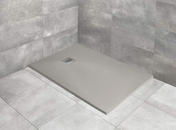 Radaway brodzik z konglomeratu Kyntos F cemento 100x90