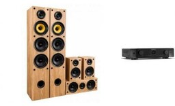 MARANTZ CINEMA 70S + TAGA HARMONY TAV-506 oak
