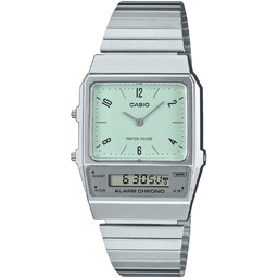 Zegarek CASIO AQ-800E-3AEF. Kwarcowy, Kolor zielony. Unisex.