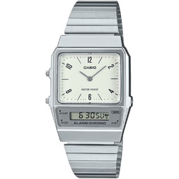 Zegarek CASIO AQ-800E-7A2EF. Kwarcowy, Kolor beżowy. Unisex.