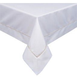 EUROFIRANY Obrus Madele 145 x 350 cm Biało-złoty