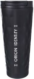 Kubek termiczny stalowy czarny 500 ml