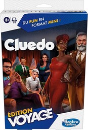 hasbro gaming Cluedo Edition Travel, przenośna gra