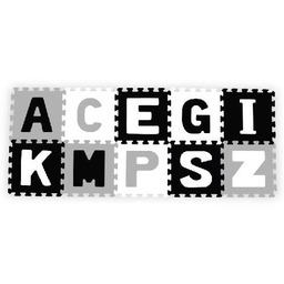 BABYONO Puzzle piankowe 10szt. litery -> Odbiór