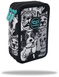 Piórnik 3-komorowy z wyposażeniem Coolpack Jumper 3 dogs