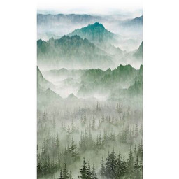 Mural druk cyfrowy winylowy na flizelinie góry