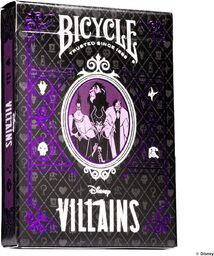 Karty do gry Bicycle Disney Villains - 52+2,